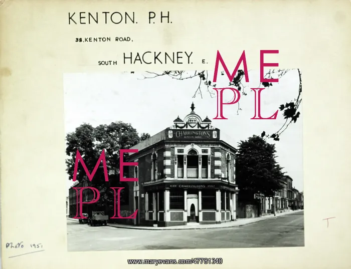 : Photograph of Kenton PH, Hackney, London : Photograph of Kenton PH, Hackney, London