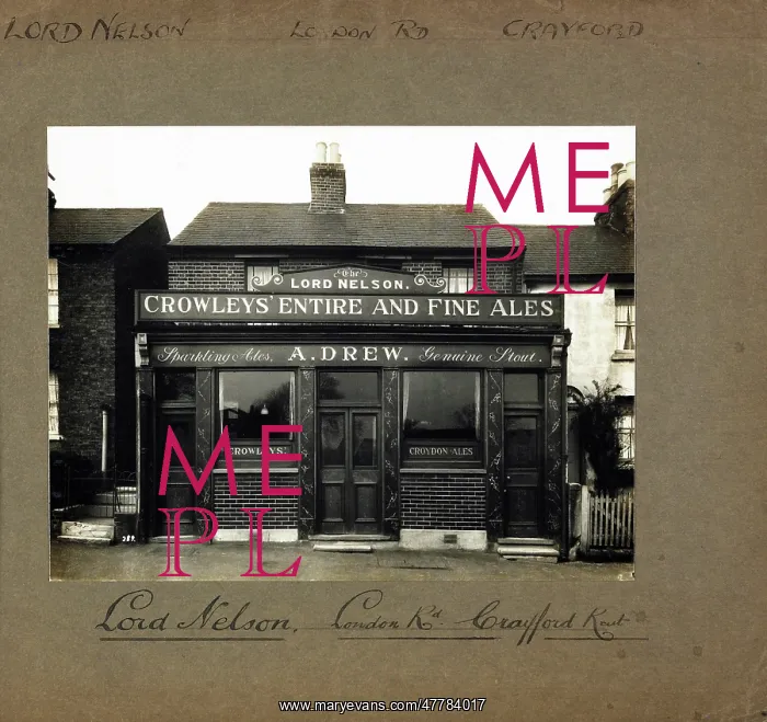 : Photograph of Lord Nelson PH, Crayford, Greater London : Photograph of Lord Nelson PH, Crayford, Greater London