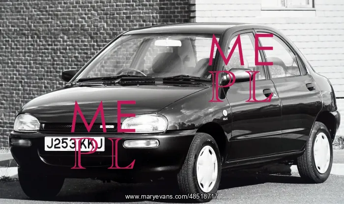 : A photograph of a Mazda 121