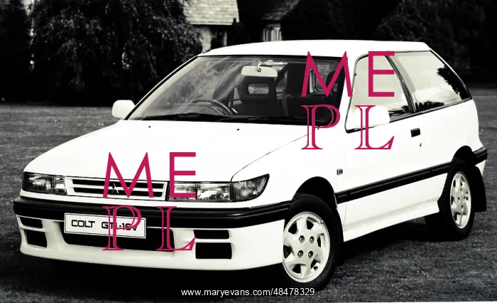: A photograph of a Mitsubishi Colt : A photograph of a Mitsubishi Colt