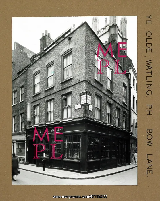 : Photograph of Olde Watling PH, Bow, London : Photograph of Olde Watling PH, Bow, London