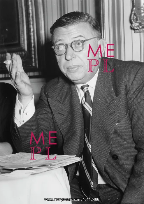 : Photograph - The philosopher and Nobel : Photograph - The philosopher and Nobel