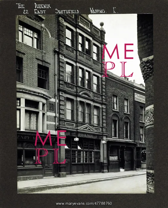 : Photograph of Phoenix PH, Wapping, London : Photograph of Phoenix PH, Wapping, London
