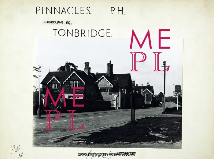 : Photograph of Pinnacles, Tonbridge, Kent : Photograph of Pinnacles, Tonbridge, Kent