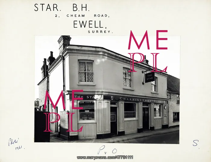 : Photograph of Star PH, Ewell, Surrey : Photograph of Star PH, Ewell, Surrey