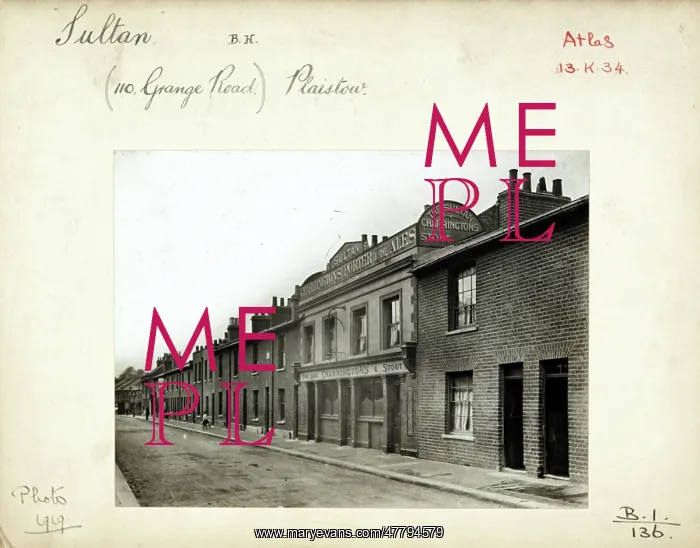  : Photograph of Sultan PH, Plaistow, London
