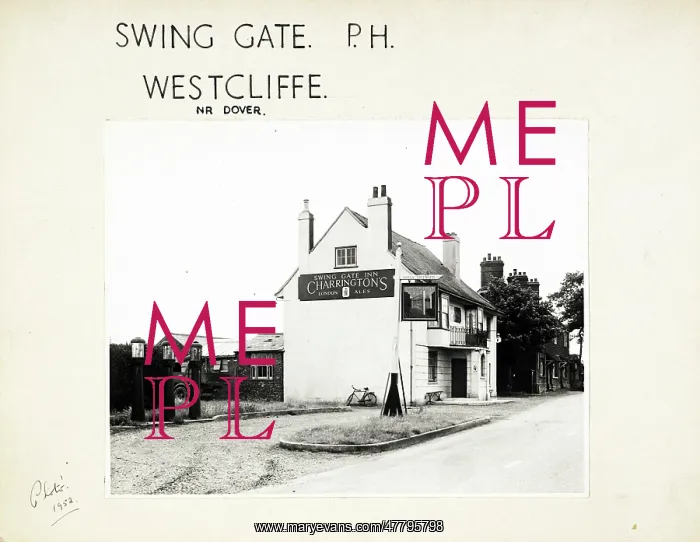 : Photograph of Swing Gate PH, West Cliffe, Kent : Photograph of Swing Gate PH, West Cliffe, Kent