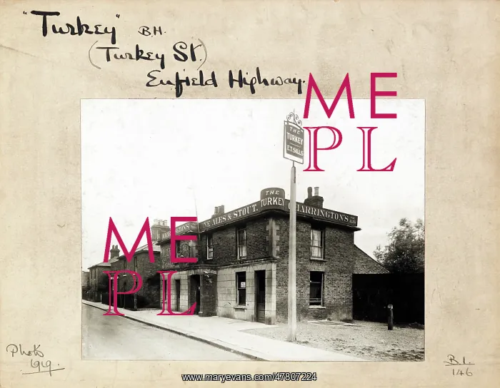 : Photograph of Turkey PH, Enfield (Old), Greater London : Photograph of Turkey PH, Enfield (Old), Greater London