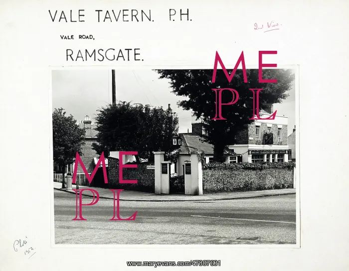 : Photograph of Vale Tavern, Ramsgate, Kent : Photograph of Vale Tavern, Ramsgate, Kent