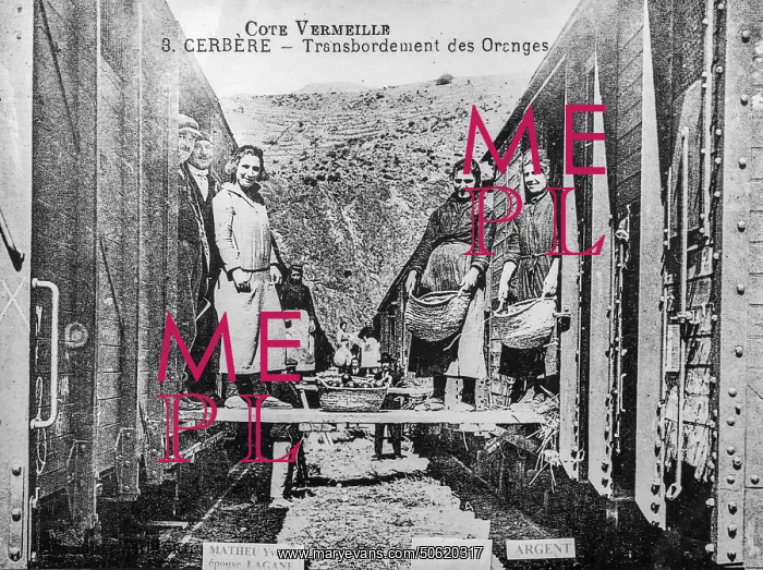 : Photograph, Wagon Memorial de la Transbordeuse, Cerbere : Photograph, Wagon Memorial de la Transbordeuse, Cerbere