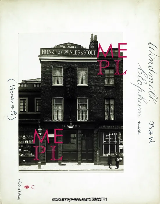 : Photograph of Windmill PH, Clapham, London : Photograph of Windmill PH, Clapham, London