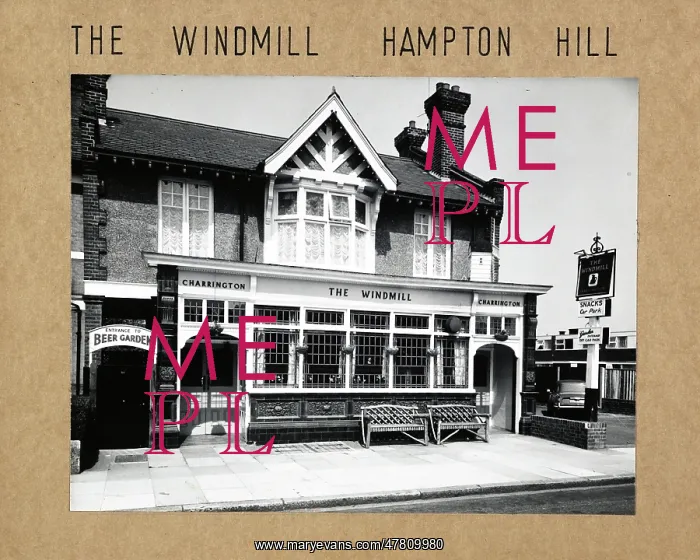 : Photograph of Windmill PH, Hampton Hill, Greater London : Photograph of Windmill PH, Hampton Hill, Greater London