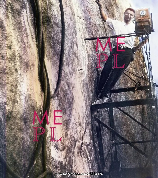 : Photographer Charles d'Emery at Mt. Rushmore : Photographer Charles d'Emery at Mt. Rushmore