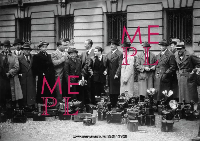 : Photographers protest against the : Photographers protest against the