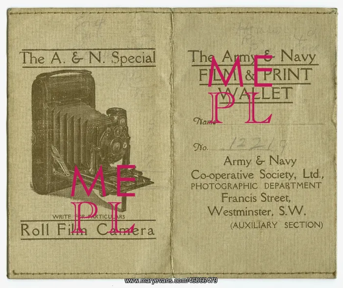: Photographic print wallet : Photographic print wallet