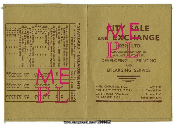 : Photographic print wallet : Photographic print wallet