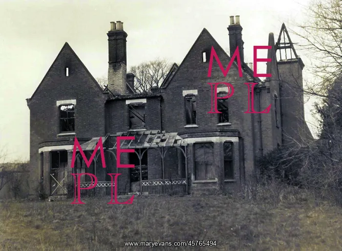 : Photographs showing Borley Rectory : Photographs showing Borley Rectory