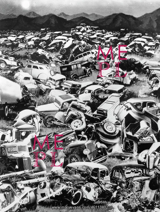 : Photomontage with cars which were : Photomontage with cars which were