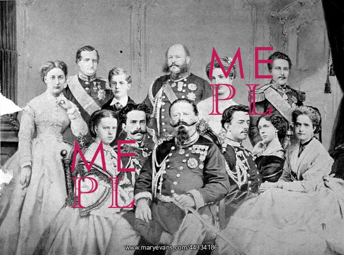 : Photomontage of a family group : Photomontage of a family group
