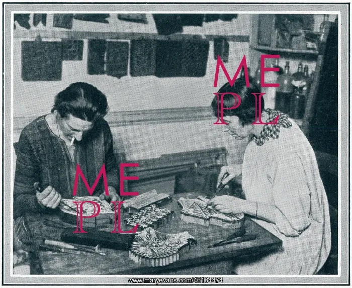  : Phyllis Barron and her hand-block printing on stuffs