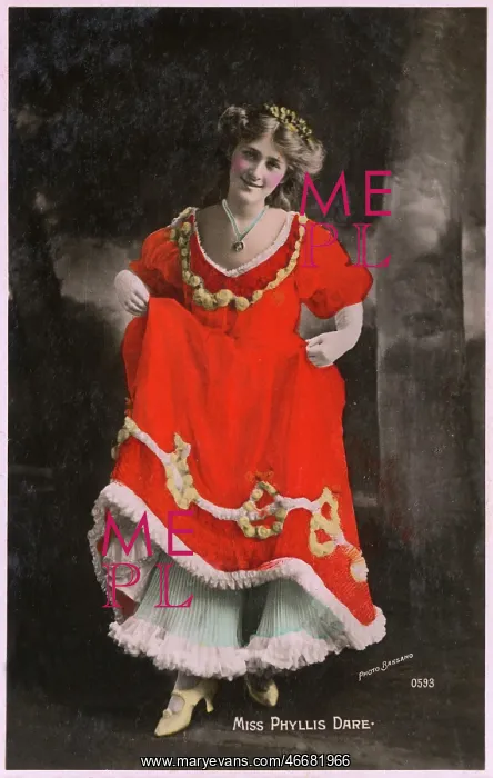 : Phyllis Dare - Edwardian Singer and Actress : Phyllis Dare - Edwardian Singer and Actress