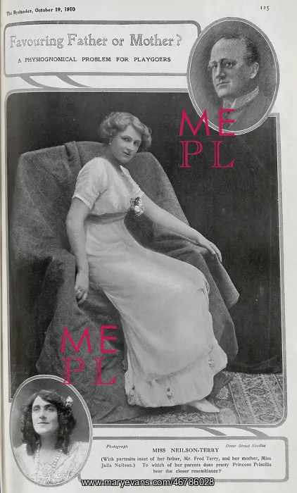 : Phyllis Neilson-Terry, actress, theatrical studio portrait : Phyllis Neilson-Terry, actress, theatrical studio portrait