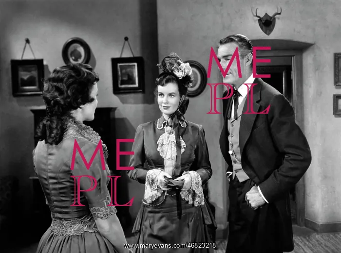 : Phyllis Thaxter - Helena Carter - Randolph Scott : Phyllis Thaxter - Helena Carter - Randolph Scott