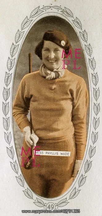 : Phyllis Wade - Women's Golf Champion : Phyllis Wade - Women's Golf Champion