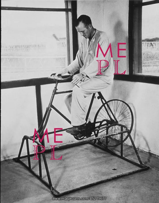 : Physical therapy patient using stationary ? : Physical therapy patient using stationary ?