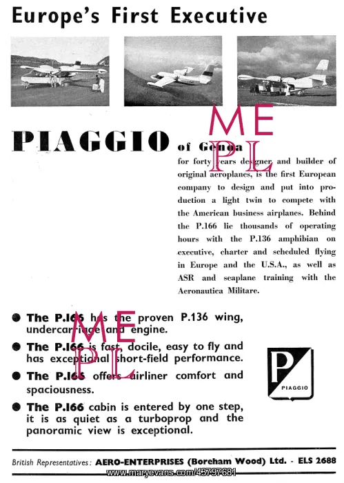 : Piaggio P.166 : Piaggio P.166