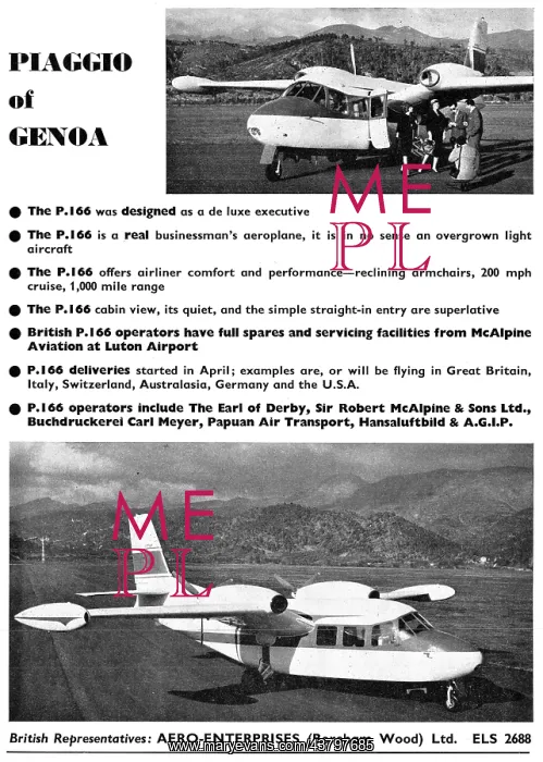 : Piaggio P166 : Piaggio P166