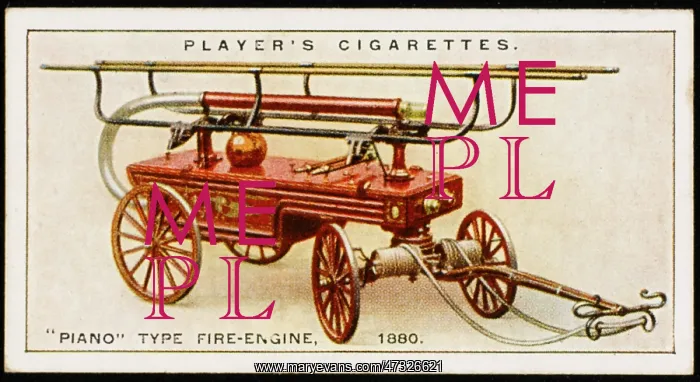 : PIANO-TYPE FIRE ENGINE : PIANO-TYPE FIRE ENGINE
