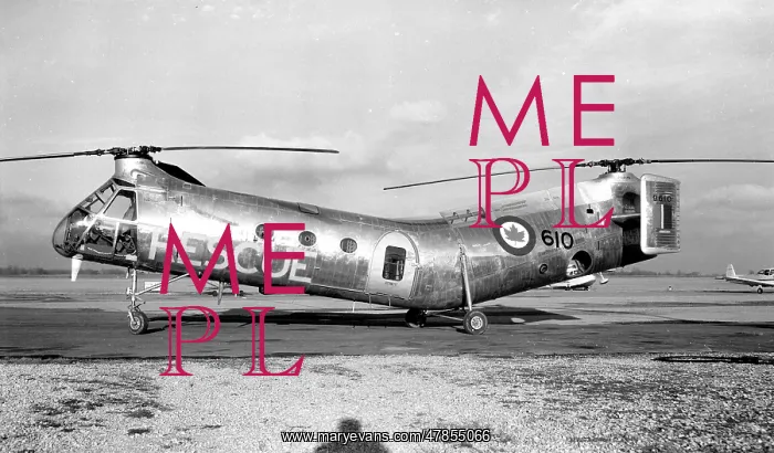 : Piasecki H-21A Workhorse 9610 : Piasecki H-21A Workhorse 9610