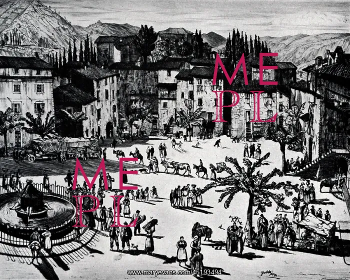 : The Piazza, Anticoli : The Piazza, Anticoli