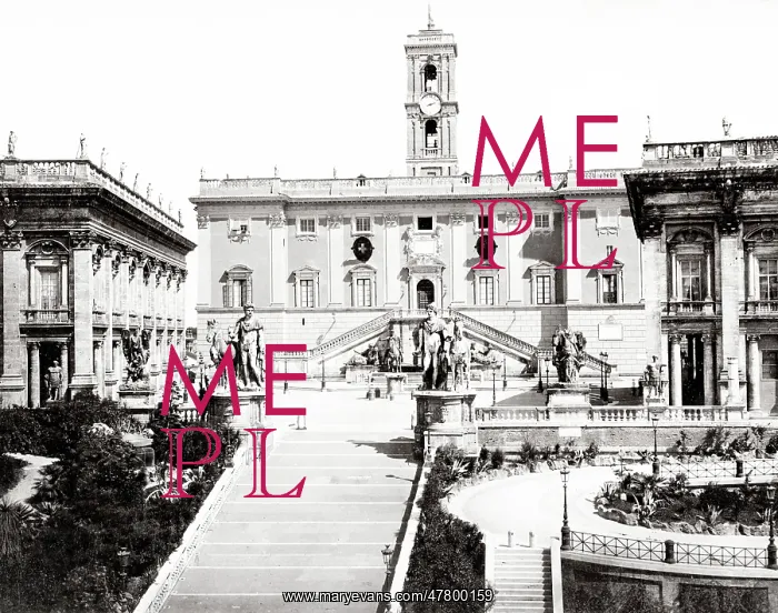 : Piazza del Campidoglio, Rome Italy : Piazza del Campidoglio, Rome Italy