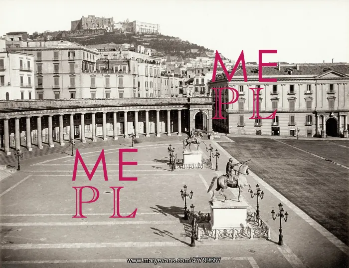 : Piazza del Plebiscito Naples, Italy : Piazza del Plebiscito Naples, Italy