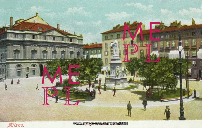  : Piazza della Scala, Milan, Italy