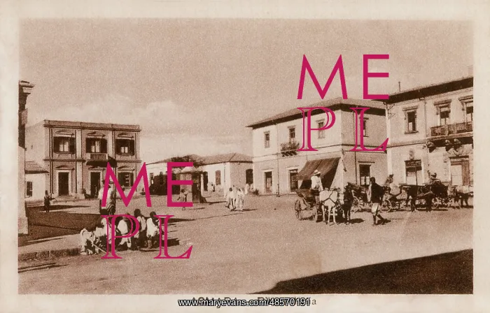  : Piazza Italia in Asmara, Eritrea
