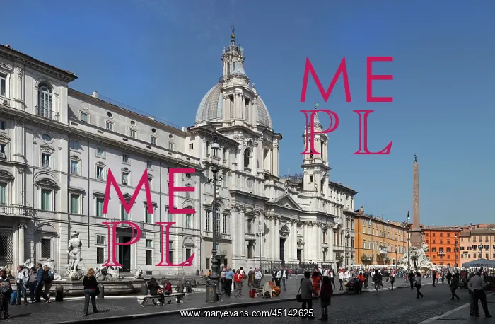 : Piazza Navona, Rome, Italy : Piazza Navona, Rome, Italy