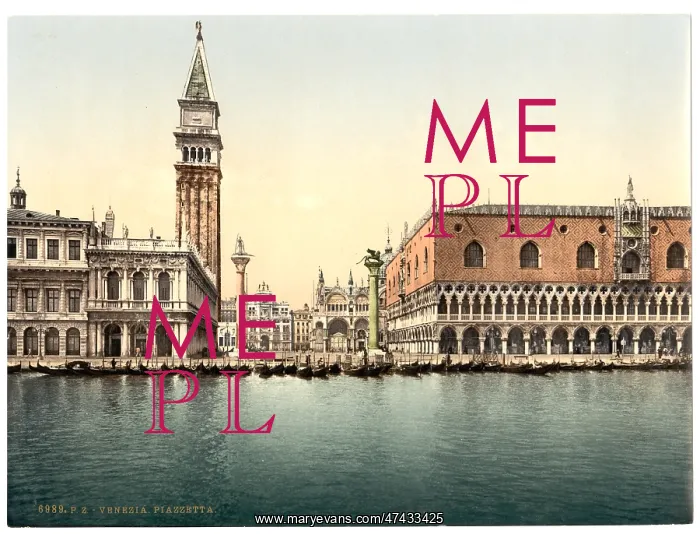 : The Piazzetta, Venice, Italy : The Piazzetta, Venice, Italy