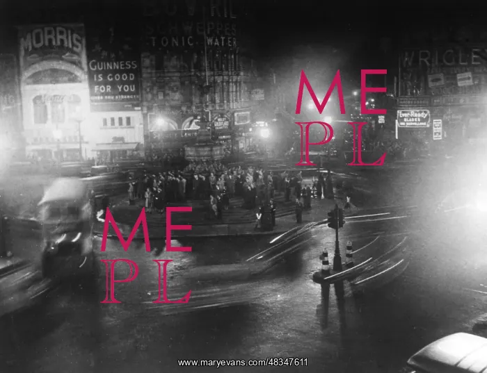 : Picadilly Circus, 1939 : Picadilly Circus, 1939