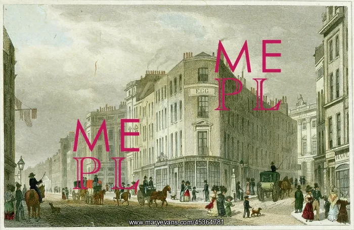 : Piccadilly in 1830 : Piccadilly in 1830