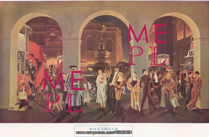 : Piccadilly, by A. R. Thomson : Piccadilly, by A. R. Thomson