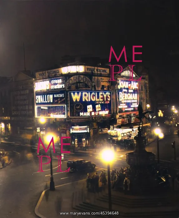 : Piccadilly Circus at night : Piccadilly Circus at night