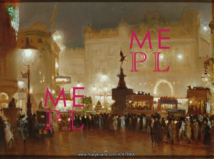 : Piccadilly Circus at Night : Piccadilly Circus at Night