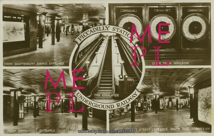 : Piccadilly Underground Railway Station : Piccadilly Underground Railway Station