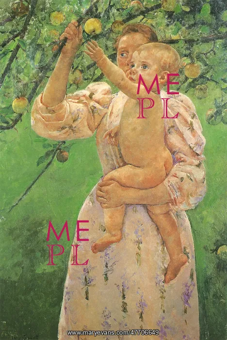  : Picking an Apple, by Cassatt
