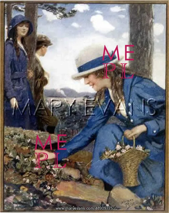 : PICKING FLOWERS 1920 : PICKING FLOWERS 1920