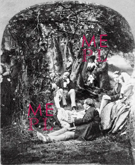 : Picnic about 1850 : Picnic about 1850