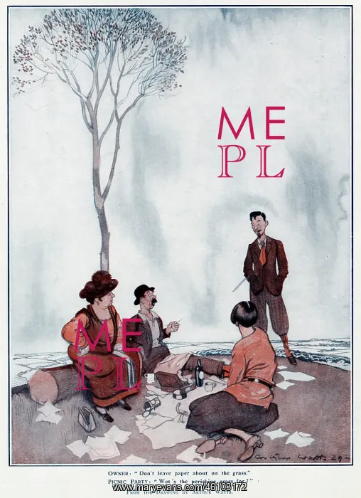 : Picnic by Arthur Watts : Picnic by Arthur Watts